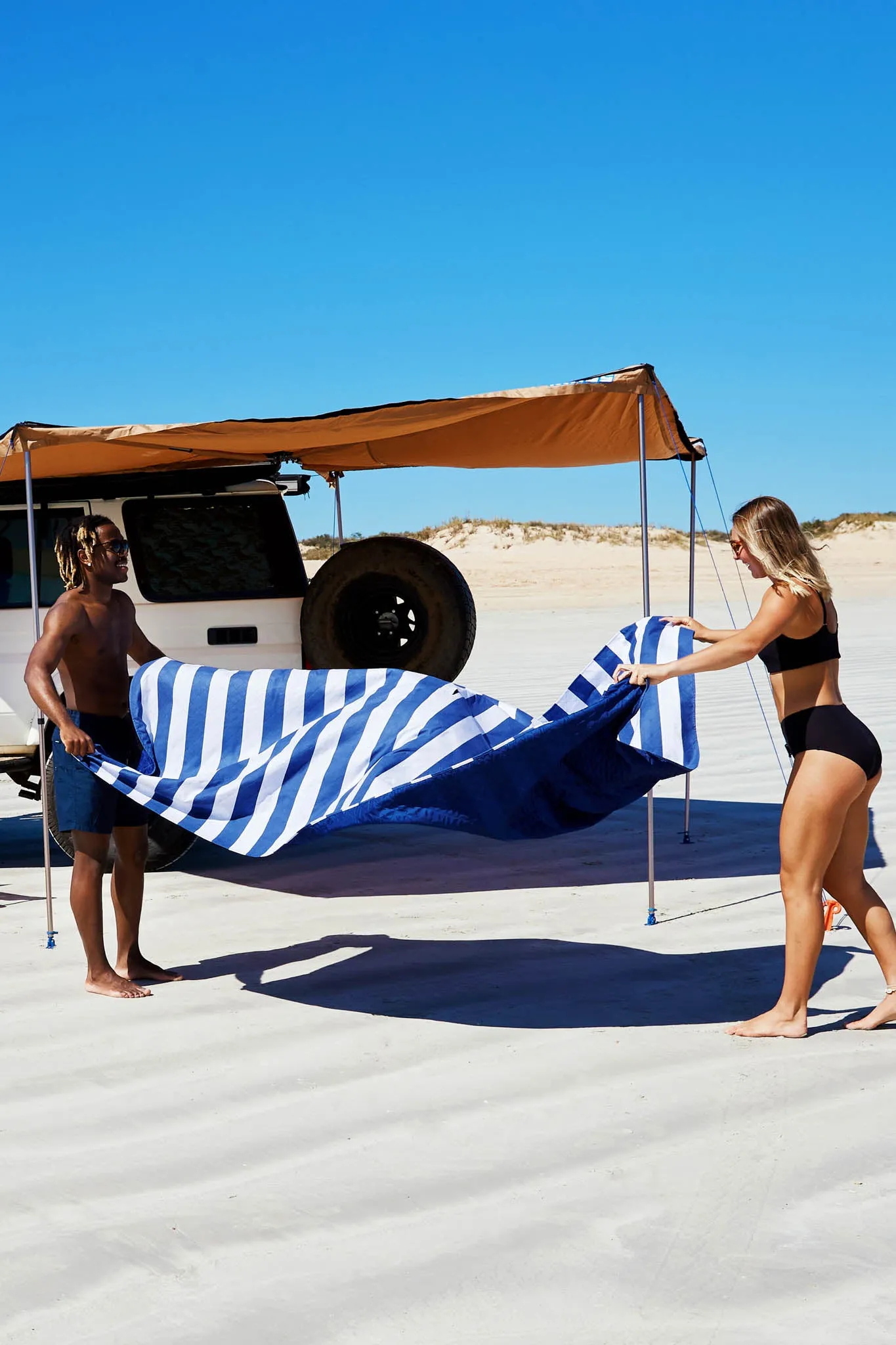 Whitsunday Blue Picnic Blanket