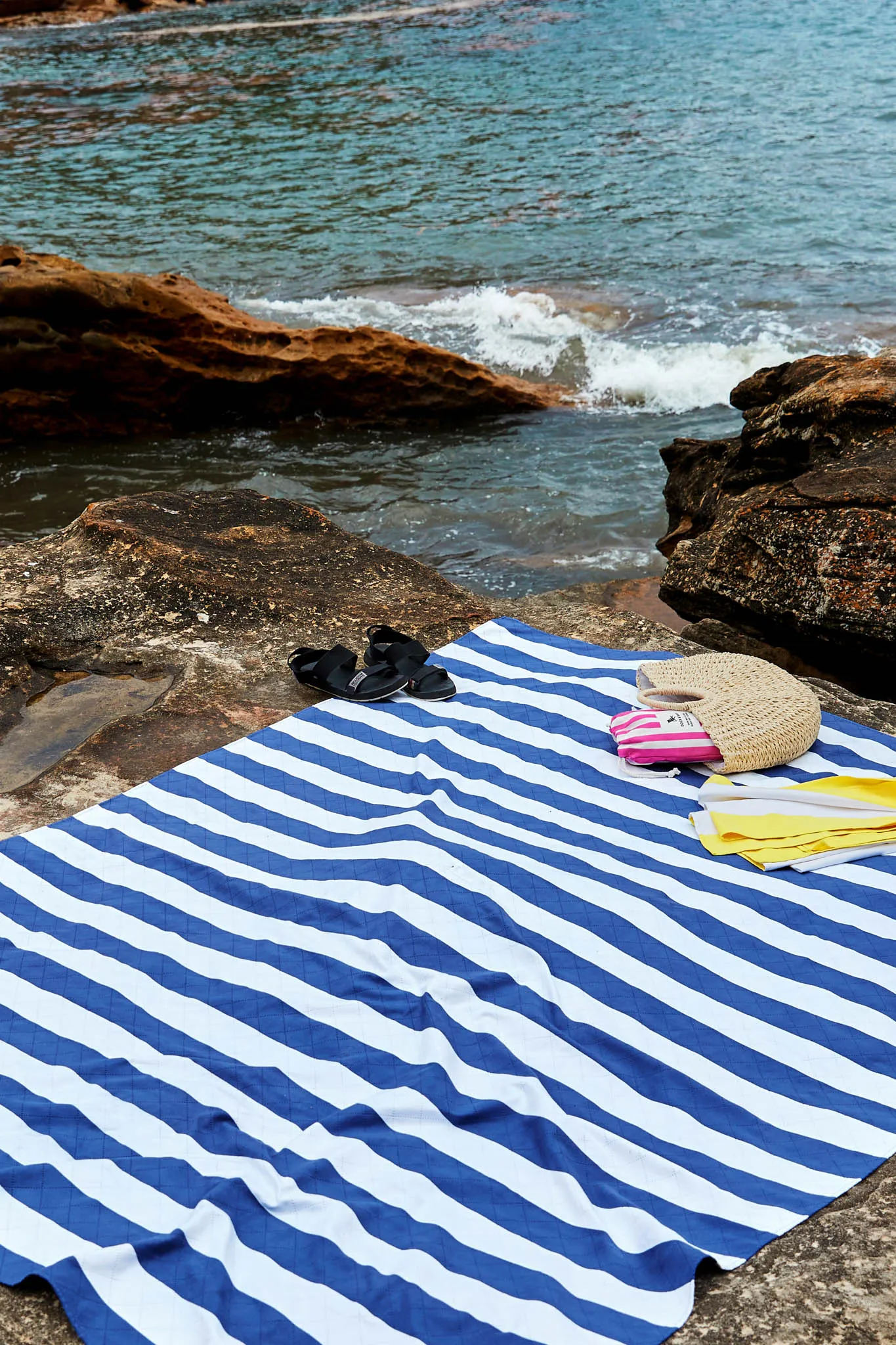 Whitsunday Blue Picnic Blanket