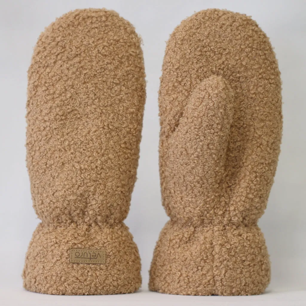 Women’s Bouclé Mittens