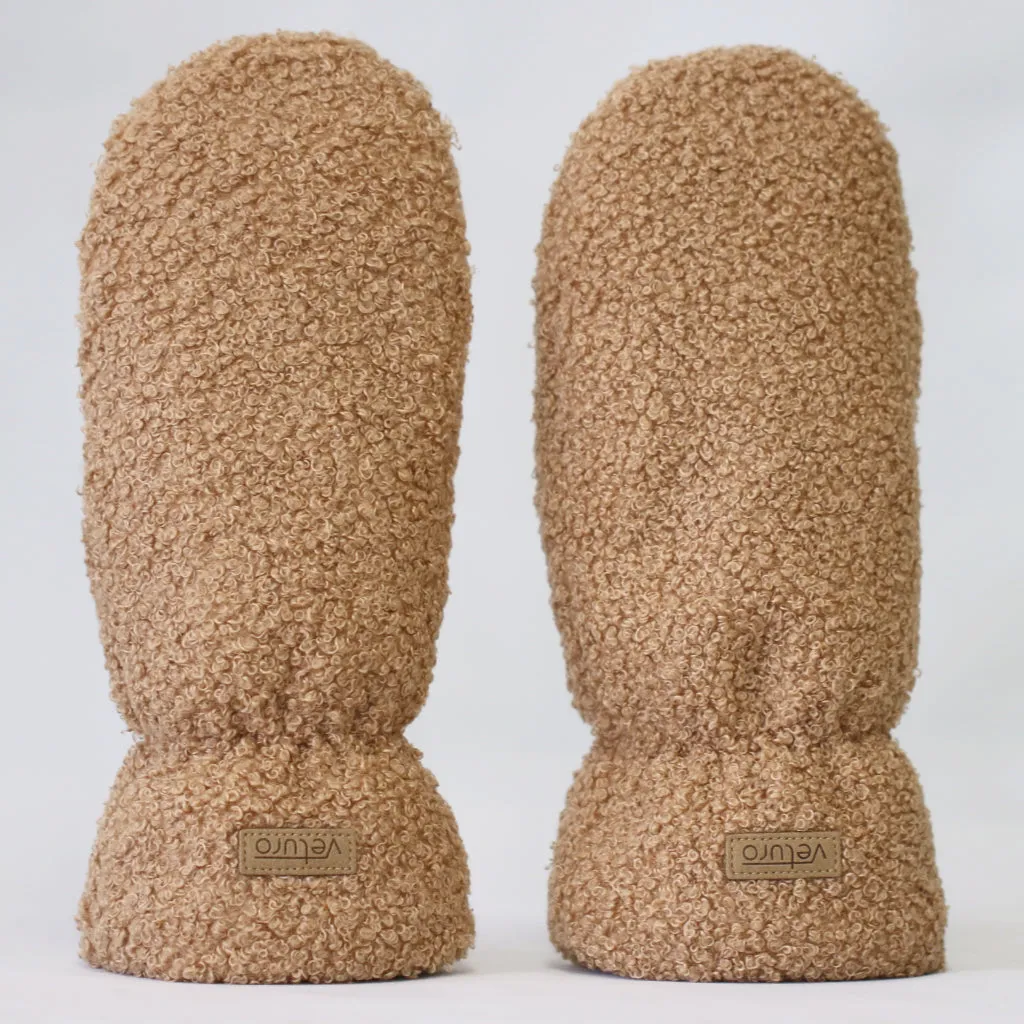 Women’s Bouclé Mittens