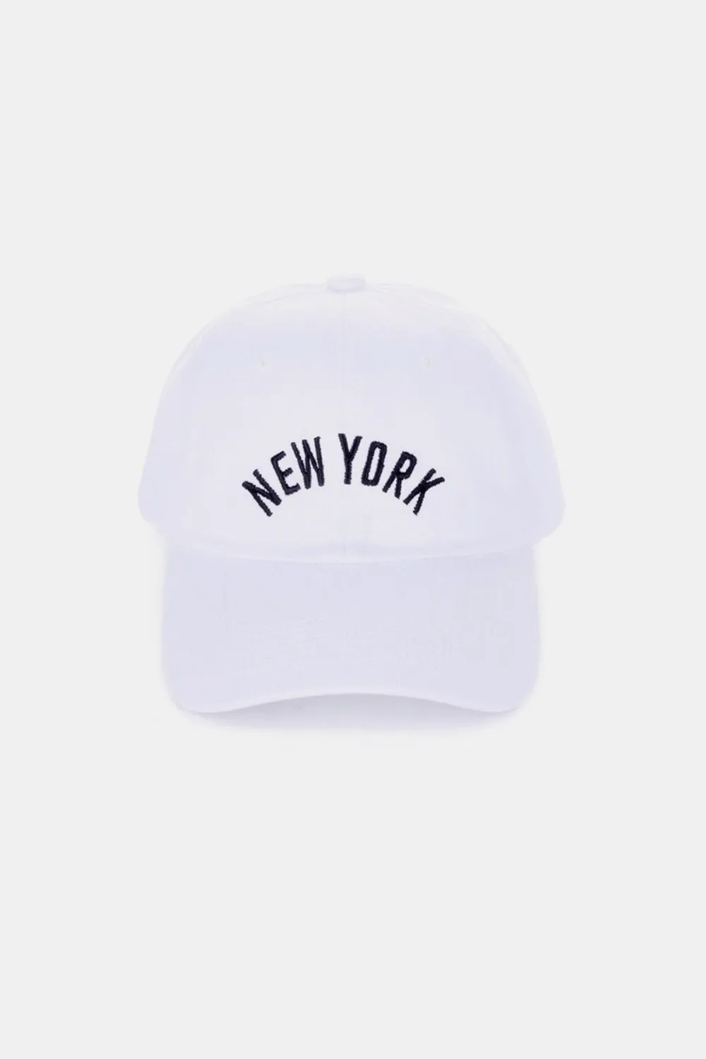 Zenana Embroidered City Baseball Cap